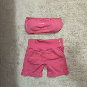 Pink DFYNE Activewear Set